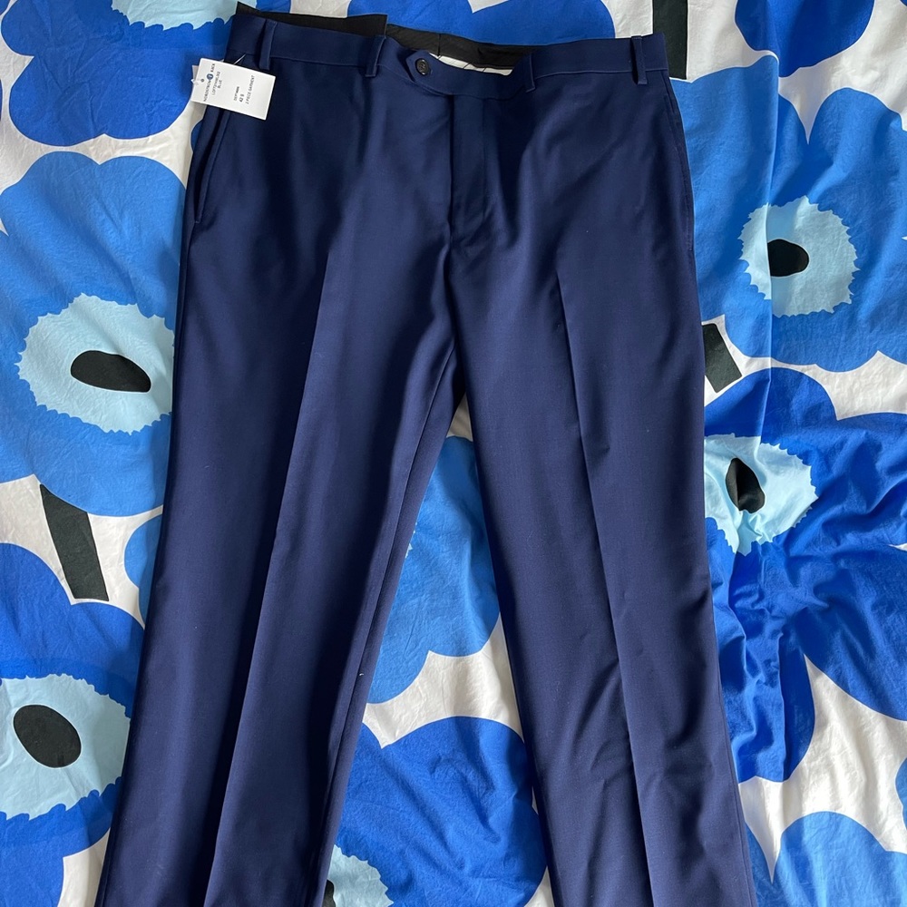 Lauren by Ralph Lauren Lofton blue pants 36W